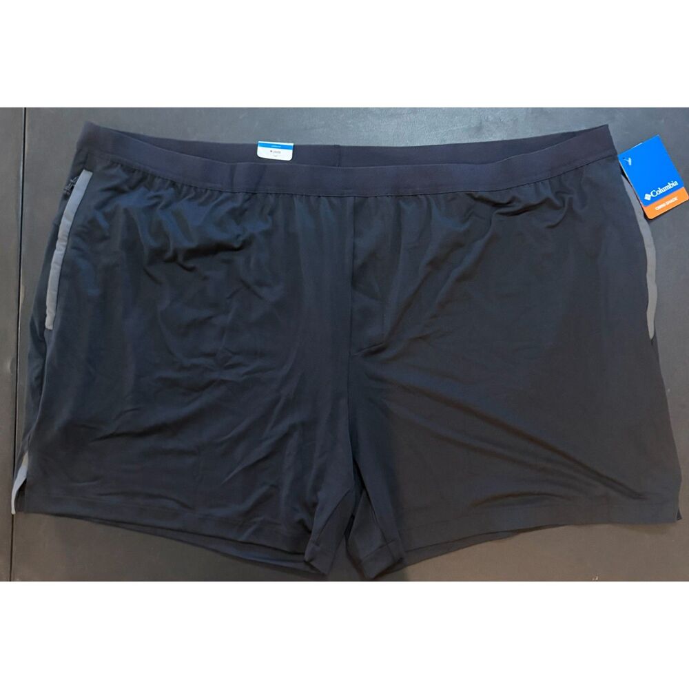 Columbia Men's Tech Trail Knit Short Black Size 6X NWT